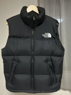 【超美品】THE NORTH FACE ヌプシブラック ダウンベスト　Ｍサイズは