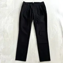 パーリーゲイツ ゴルフパンツ スラックス 黒 サイズ0 レザーベルト ストレッチ