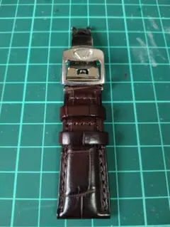CITIZEN　カンパノラ　クロコダイル　ダークブラウン　レザーベルト