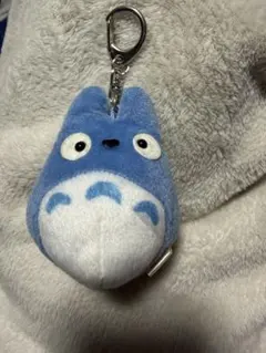 トトロ ぬいぐるみキーホルダー 青