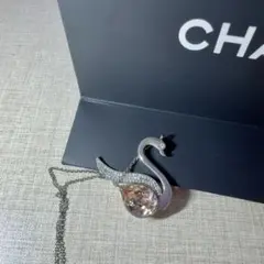 白鳥デザイン ネックレス シルバー