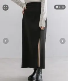 mystic ストレッチスリットスカート