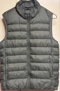 無印良品 オリーブグリーン ダウンベスト Sサイズ