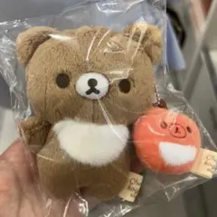 リラックマ チャイロイコグマ 広島県 宮島限定 鹿 ぶらさげぬいぐるみ