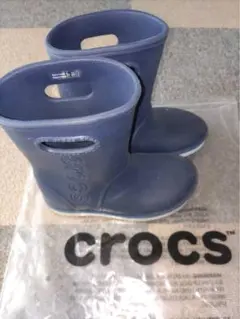 クロックス　子供用　レインブーツ