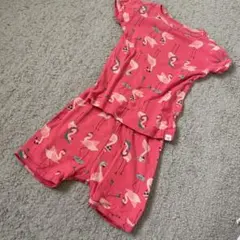 baby GAP フラミンゴ柄 半袖パジャマ 95cmのサムネイル
