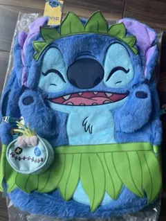 ディズニー スティッチ ぬいぐるみリュック KEEPACK 正規品 ポーチ付きのサムネイル