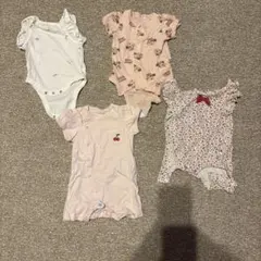 baby GAPなど ロンパース4枚セット 0-3ヶ月