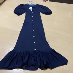 ZARA ネイビー ワンピース S