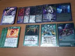 バトルスピリッツ 緑属性・紫属性 カード50枚以上 まとめ売り