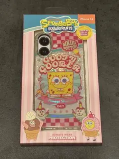SKINNYDIP スポンジ・ボブ iPhone16用スマートフォンケース