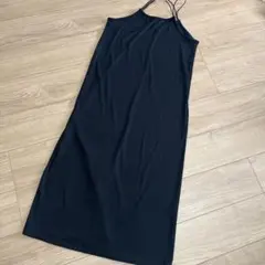 GU リブキャミワンピース　L