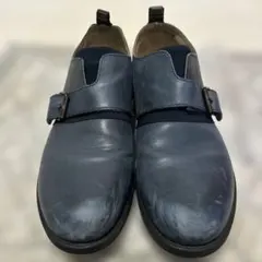 DIESEL レザー モンクストラップシューズ ブルーのサムネイル