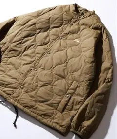 KELTY×FREAK’S STORE/ケルティ ノーカラーキルティングブルゾン