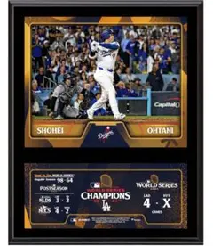 ドジャース　大谷翔平　2024 ワールドシリーズ優勝　フォトプラーク