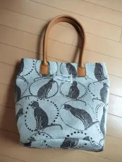 お値引き！ノスタルジックガレー　ブサッティ　猫　トートバッグ