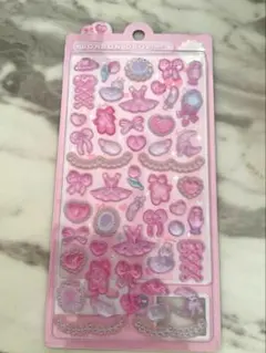 【正規品】新品　新作　ボンボンドロップシール　ガーリーボンボン　ピンク　クーリア