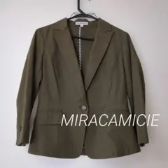 ナラカミーチェ♡7部袖テーラードジャケット♡カーキのサムネイル