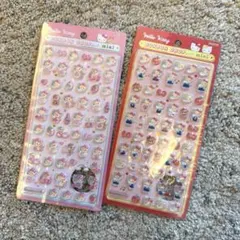 正規品　ボンボンドロップシール　サンリオ　ミニ ハローキティ　2枚セット