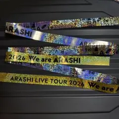 ARASHI LIVE TOUR 2026 金銀テープ