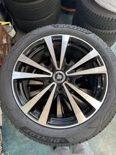 ダンロップ シンクロウェザー 195/65r15 タイヤホイールセット2本