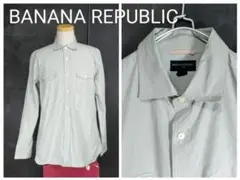 BANANA REPUBLIC シャツ バナナリパブリック チェックシャツ 長袖