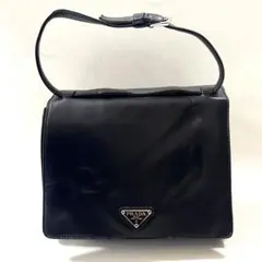PRADA ワンショルダーバッグ ブラック 黒 ハンドバッグ ナッパレザー