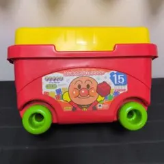 はじめてのブロックワゴン　ブロックラボ　アンパンマン　知育玩具のサムネイル