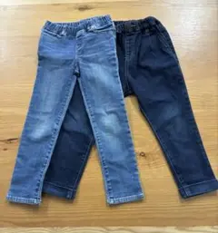 デニム パンツ2点セット キッズ 5歳用 110cm デビロック GAPのサムネイル