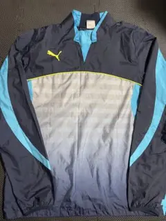 PUMA ピステ・ウィンドブレーカー Oサイズ ネイビー