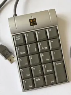 LUNARIS USB テンキー TK-LU28HSV 2ポートハブ付き(^^♪のサムネイル
