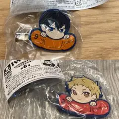 ハイキュー!! キャラばんちょうこう ヘアクリップ 影山 夜久