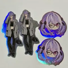 にじさんじ　あやかき　梢桃音　ステッカー