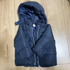 H&M フード付きダウンコート EU 86