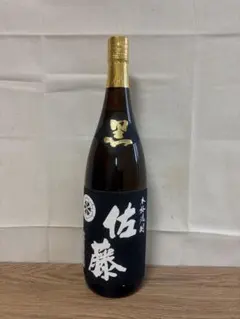佐藤 黒 黒麹仕込 1800ml 芋 焼酎 一升瓶 未開封 古酒のサムネイル