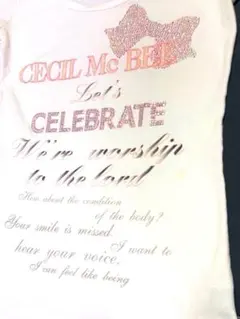 激カワ‼️　　CECIL Mc BEE 　　Tシャツ
