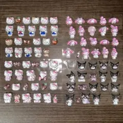 【正規品】ボンボンドロップシール　サンリオミニ４種　おすそ分け