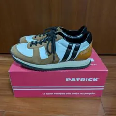 Etonic km スニーカー ベージュ オレンジ - メルカリ