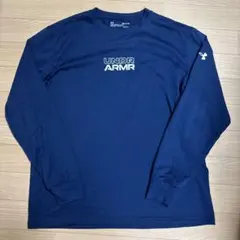 UNDER ARMOUR ネイビー ロングスリーブTシャツ SM