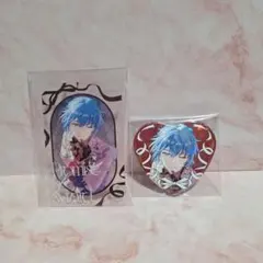 魔法使いの約束 ネロ バレンタイン ハート缶バッジ アクリルカード