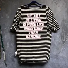 ユニフォームエクスペリメント　ボーダーTシャツ