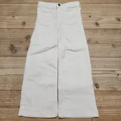 H&M ホワイトデニム UK5-6Y