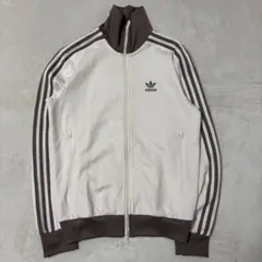 アディダスオリジナルス トラックジャケット オフホワイト　ベージュ　モカ S