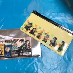 鬼滅の刃　フルカラーポーチ  炭治郎 禰豆子 善逸 伊之助 義勇 しのぶ