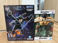 一番くじ　プライズ　ロロノア・ゾロ フィギュア　２点セット