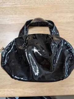 アニエスベー　エナメルポーチ