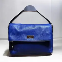 ケイトスペードニューヨーク　ショルダーバッグ　2way 斜め掛け　ブルーふ