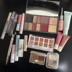 まとめ売りメイクアップセット アイシャドウ・リップ・マスカラなどピンク系