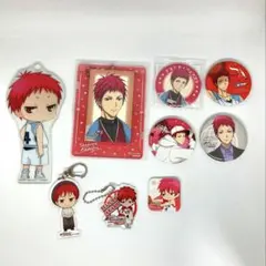 黒子のバスケ 赤司征十郎 まとめ売り 缶バッジ キーホルダー