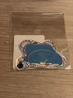 100％ドラえもん＆フレンズ展 ホログラムステッカー キラキラ シールサンタイン